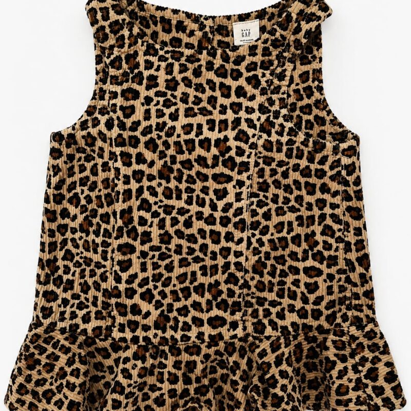 Vestido animal print GAP