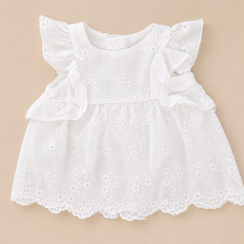 Vestido Zara blanco