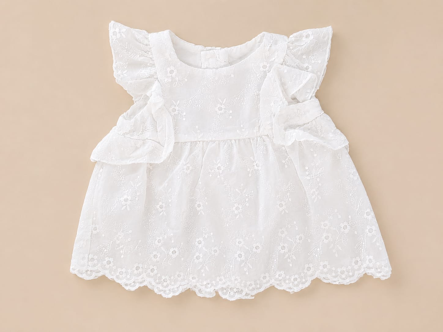 Vestido Zara blanco