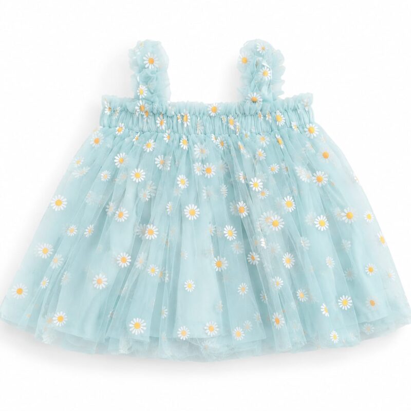 Vestido de Tul con flores