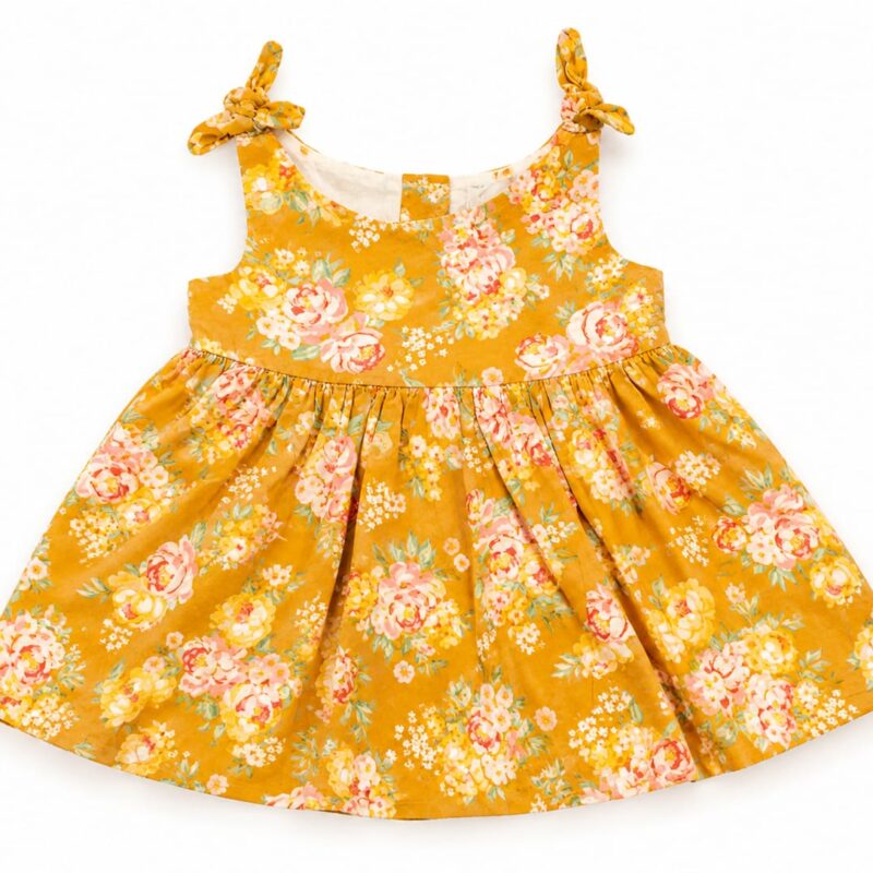 Hermoso vestido con flores