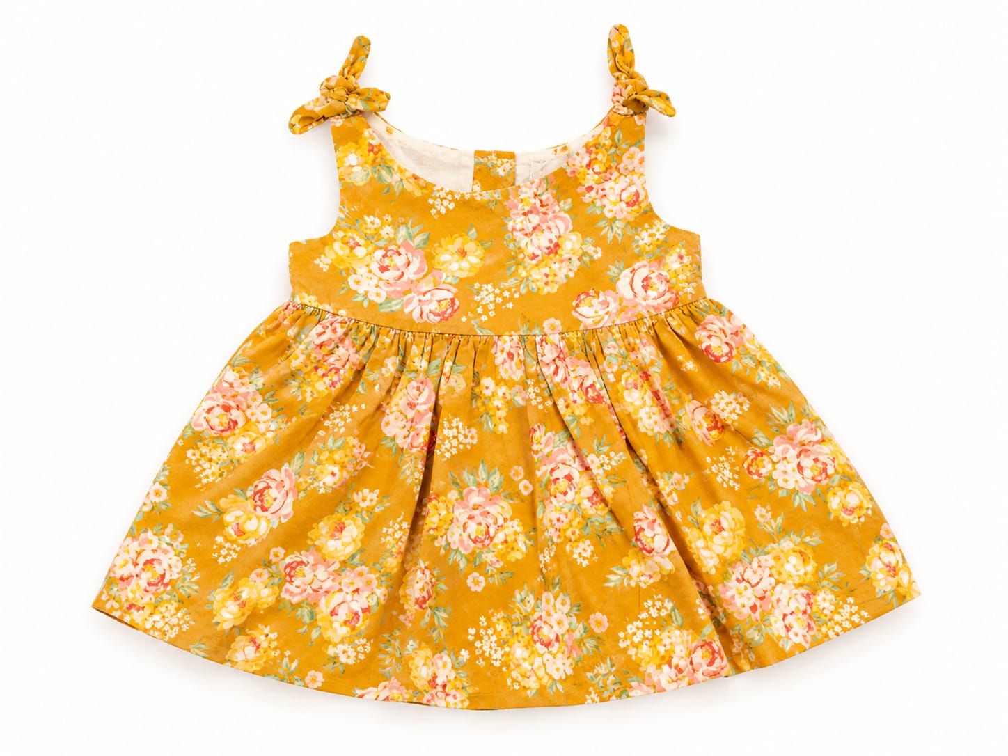 Hermoso vestido con flores